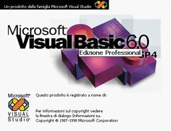 Microsoft Visual Basic 6.0 Edizione Professional